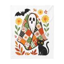Boho Ghost e Black Cat Cottagecore Halloween
