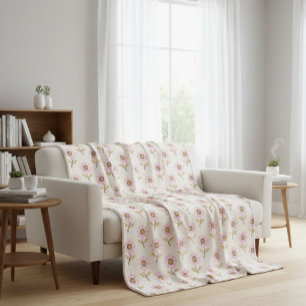 Cobertor De Velo Boho Joga Aberto com Padrão Folk Ucraniano