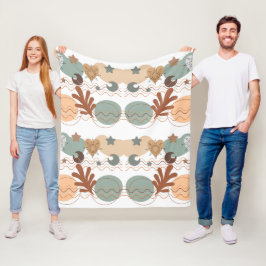 Cobertor De Velo Boho modern geometric wallpaper