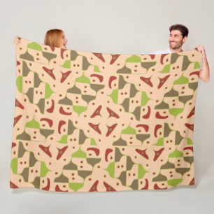 Cobertor De Velo Boho Retro - Folheto Gráfico Moderno