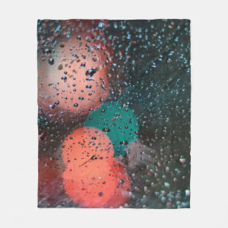 Cobertor De Velo Bokeh photography of water droplets on clear glass