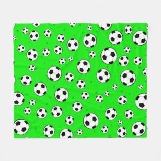 Cobertor De Velo Bola de Futebol / Futebol Seamless Pattern