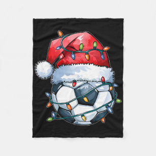 Cobertor De Velo Bola Ll Chapéu de Papai Noel Xmas Natal Engraçado
