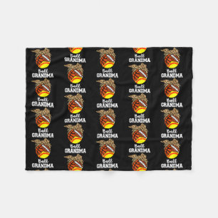 Cobertor De Velo Bola Vovó Funny Sofball Basquete