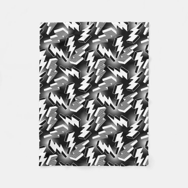 Cobertor De Velo Bolhas de Relâmpago (Frente)