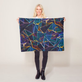 Cobertor De Velo Bolhas Quebradas Fleece Blanket