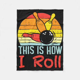 Cobertor De Velo Boliche É Assim Que Eu Rolo O Filhinho Do Retro Bo