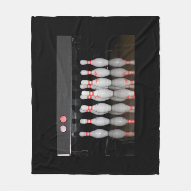 Cobertor De Velo Boliche Flece Blanket (Frente)