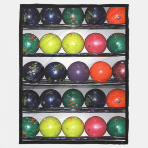 Cobertor De Velo Boliche Flece Blanket