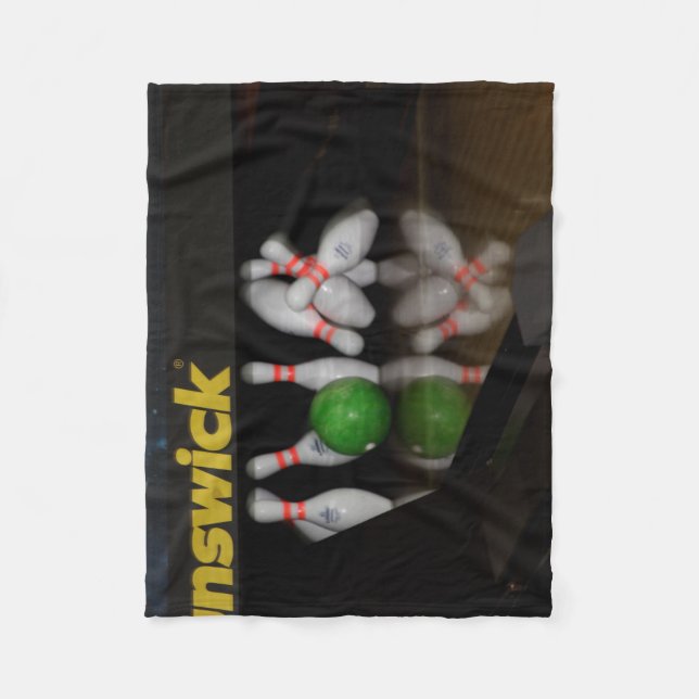 Cobertor De Velo Boliche Flece Blanket (Frente)
