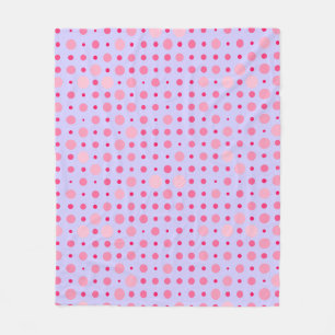Cobertor De Velo Bolinhas 01.LPurple rosa BG