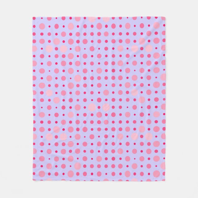 Cobertor De Velo Bolinhas 01.LPurple rosa BG (Frente)