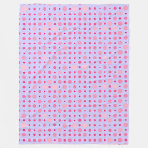 Cobertor De Velo Bolinhas 01.LPurple rosa BG
