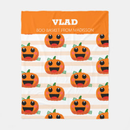 Cobertor De Velo Bolsa de Boinas de Halloween Bonitas de Abóbora