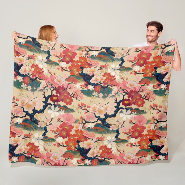 Cobertor De Velo Bolsa de padrão Kimono japonês (In Situ)
