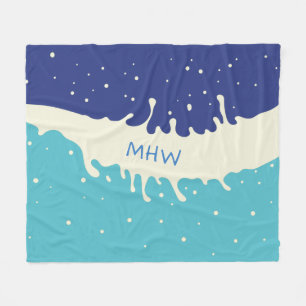 Cobertor De Velo Bolsa de velo personalizada de monograma