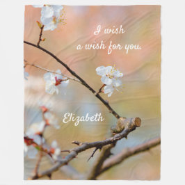 Cobertor De Velo Bolsas de Apricot Japonesas