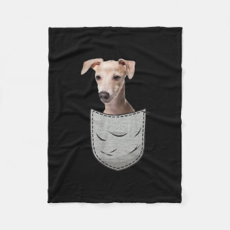 Cobertor De Velo Bolso De Peito De Soro De Gato De Galgo Italiano P