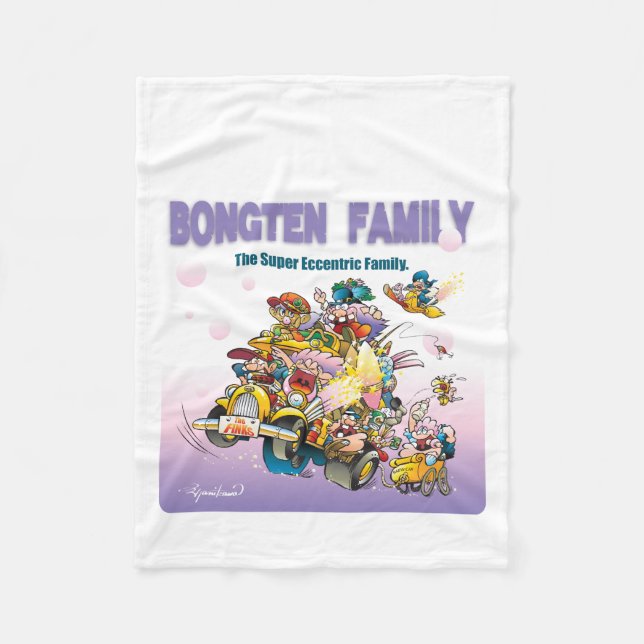 COBERTOR DE VELO BONGTENG FAMILY　バスでスタート！ (Frente)