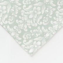 Bonita e macia, beige verde damask