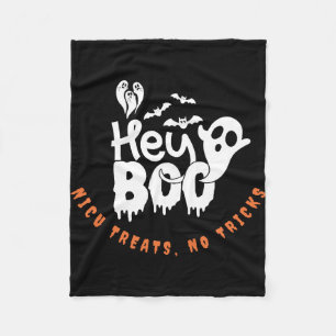 Cobertor De Velo Bonita NICU Halloween NICU trata, sem truques