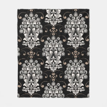 Bonito padrão sem falhas do Damask