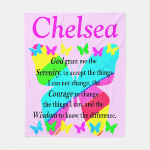 COBERTOR DE VELO BONITO PERSONALIZADO SARENITY REYER FLEECE BLANKET