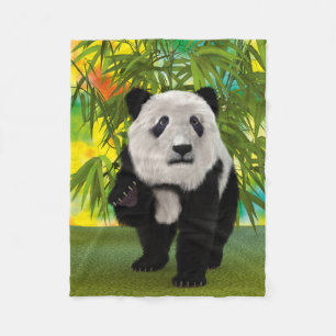Cobertor De Velo Bonito Urso de Panda Kawaii Amante de os animais p