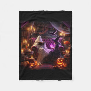 Cobertor De Velo Bookish Bookish Halloween