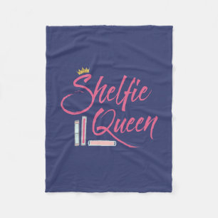 Cobertor De Velo Booklover Shelfie Queen