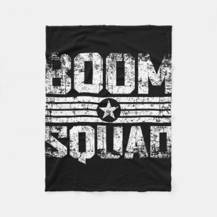 Cobertor De Velo Boom Squad 4 de Julho e Réveillon de Ano Novo Fogo