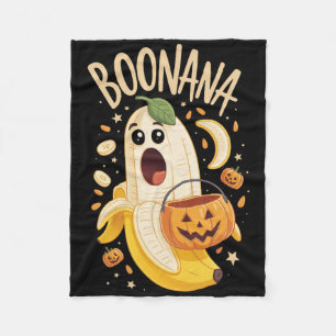 Cobertor De Velo Boonana Cute Ghost Nana Halloween Homens