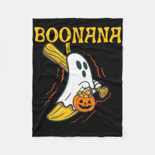 Cobertor De Velo Boonana Cute Ghost Nana Halloween Homens