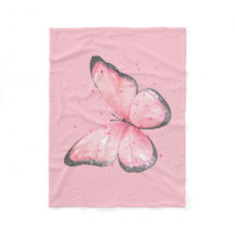 borboleta brilhante rosa