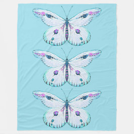 Cobertor De Velo Borboleta de pintura aquosa 3