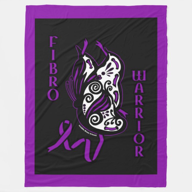 Cobertor De Velo Borboleta/Fita...Fibro (Frente)