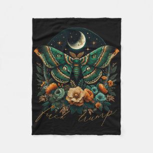 Cobertor De Velo Borboleta Grunge Teriano Floral Luna Cottagecore