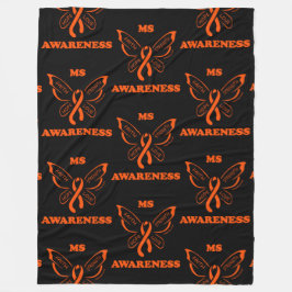 Cobertor De Velo Borboleta/Guerreiro...MS Fleece Blanket