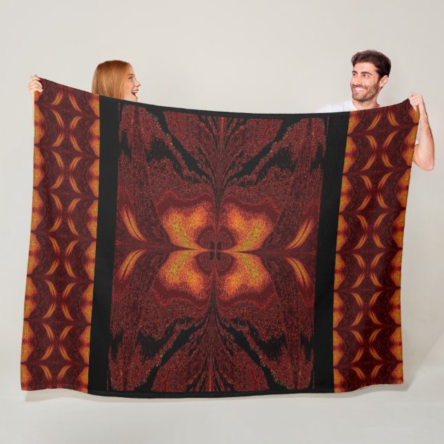 Cobertor De Velo Borboleta Marrom ouro (In Situ)