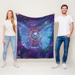 Cobertor De Velo Borboleta Morpho / Galaxy Mandala