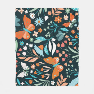 Cobertor De Velo Borboletas, borboletas decorativas sem costura