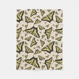 Cobertor De Velo Borboletas do Sudoeste Amarelo