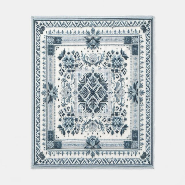 Cobertor De Velo Bordado do eterno nº 5 (Frente)