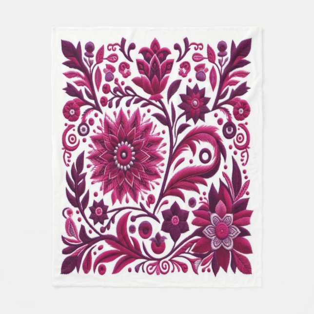 Cobertor De Velo Bordado do eterno nº 8 (Frente)