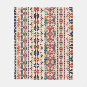 Cobertor De Velo Bordado Palestiniano Motif: Beleza Tradicional.