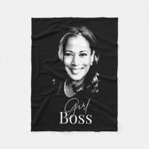 Cobertor De Velo Boss Kamala Harris Para Democratas Liberais