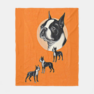 Cobertor De Velo  Boston terriers