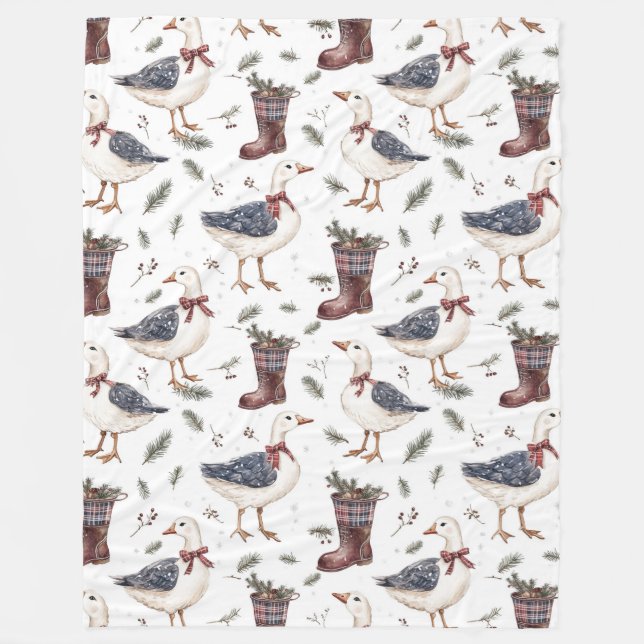 Cobertor De Velo Botas Country Goose (Frente)