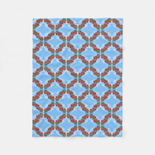 Cobertor De Velo Bougainvillea Fleece Blanket