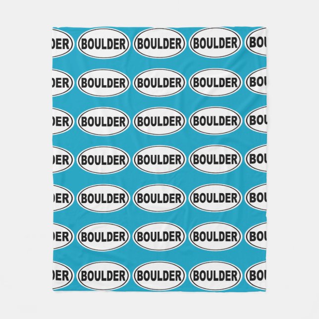 Cobertor De Velo Boulder Colorado (Frente)